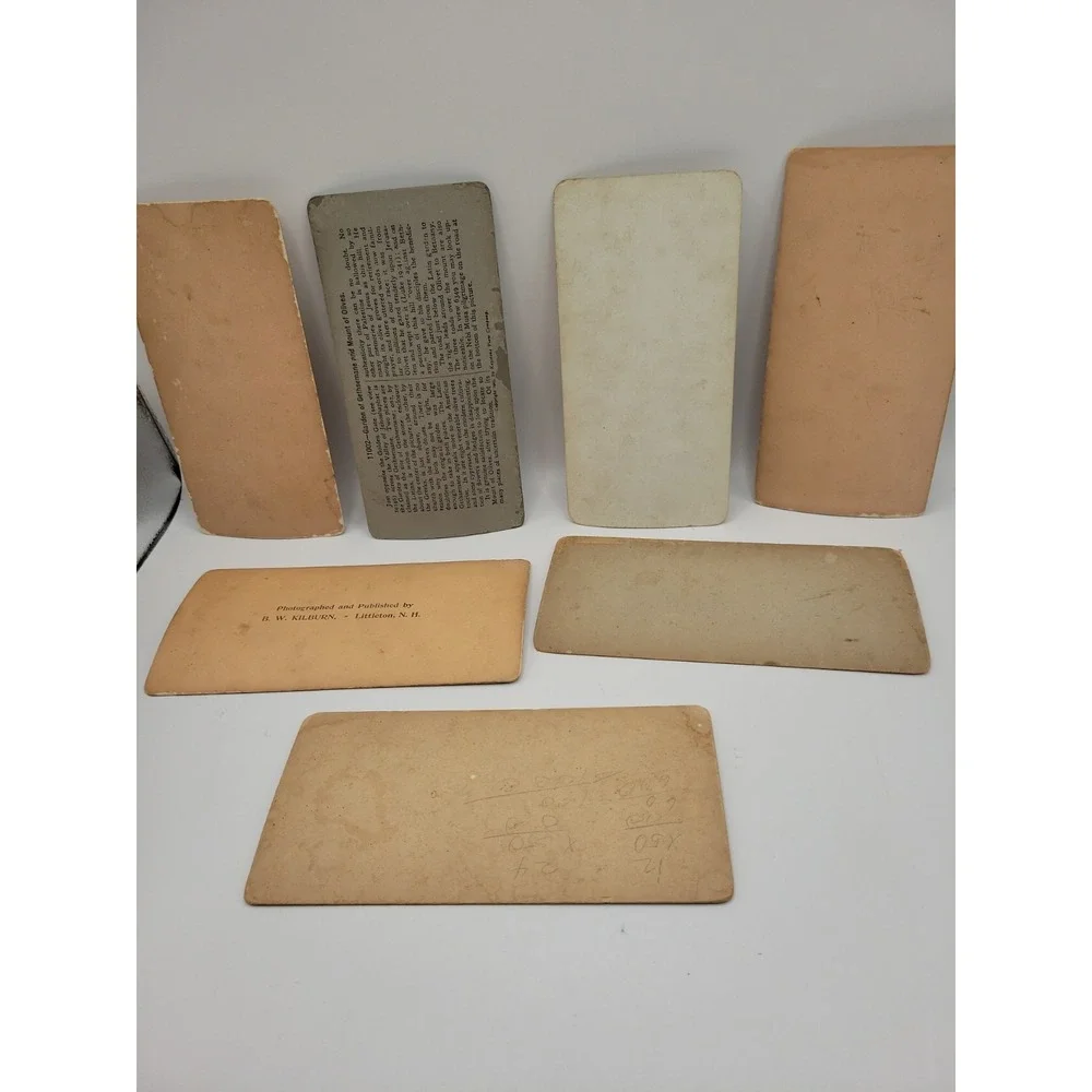 Lot 7 Antique Stereoview Cards Boer War South Africa Niagara Bridge Cuba Photo